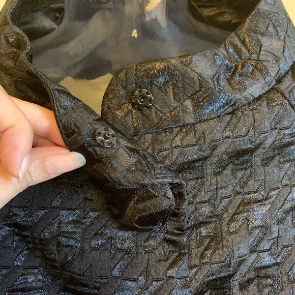 Houndstooth Cropped Jacket - Picture 4 of 11